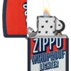 Color Block Zippo Design
