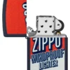 Color Block Zippo Design