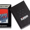 Color Block Zippo Design