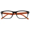 Colorblock Reading Glasses – Orange