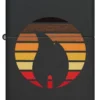 Colorblock Zippo Design