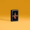 Def Leppard Burning Violin Design