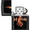 Def Leppard Burning Violin Design