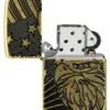 Eagle and Flag Design
