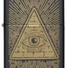 Eye of Providence Black Matte Design