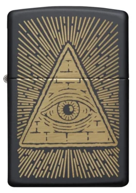 Eye of Providence Black Matte Design