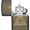 Eye of Providence Black Matte Design