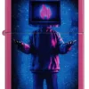 Flame TV Man Design