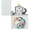 Floral Yin and Yang Design