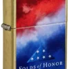 Folds of Honor Clouds Design