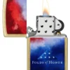Folds of Honor Clouds Design