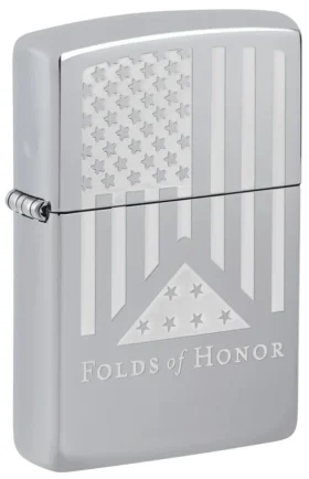 Folds of Honor Etched Flag Design