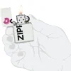 Frosted Zippo Design
