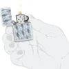 Frozen Flames Design
