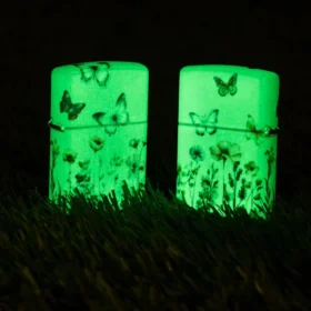 Glowing Butterflies Design