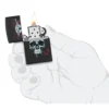 Guns N’ Roses Flower Skull Design
