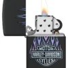 Harley-Davidson® Purple Flames Design