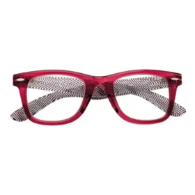Herringbone Print Wide Frame Reading Glasses