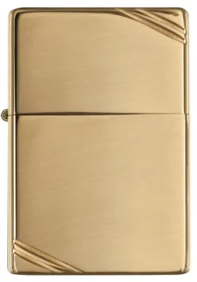 High Polish Brass Vintage with Slashes