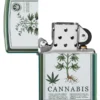 High Polish Green Cannabis Design