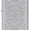 Johnny Cash Man in Black Crest Design