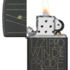 Line Art Zippo Design