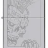 Mohawk Skull Design