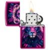 Multicolor Lion Design