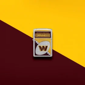 NFL Washington Commanders Chrome Logo Design