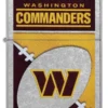 NFL Washington Commanders Chrome Logo Design