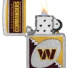NFL Washington Commanders Chrome Logo Design