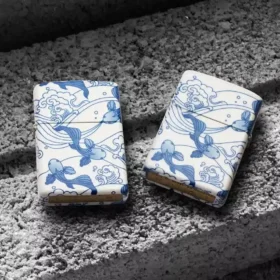 Porcelain Koi Design