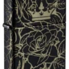 Queen of Bud Dark Roses Design