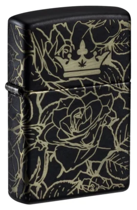 Queen of Bud Dark Roses Design