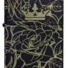 Queen of Bud Dark Roses Design