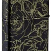 Queen of Bud Dark Roses Design