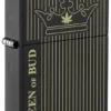 Queen of Bud Pinstripes Design