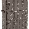 Reverse Carve Zippo Design