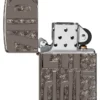 Reverse Carve Zippo Design
