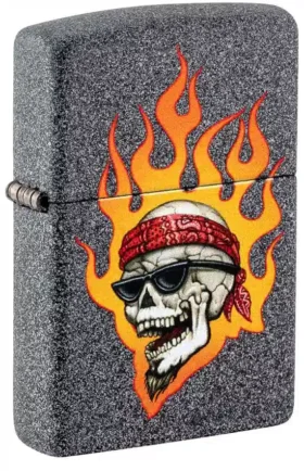 Rietveld® Flaming Skull Design