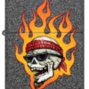 Rietveld® Flaming Skull Design