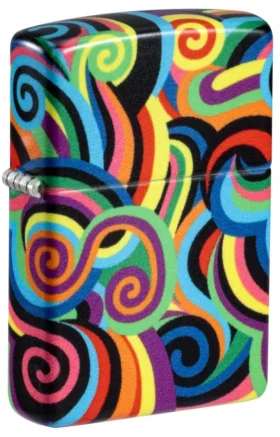 Rietveld Glowing Swirls Design