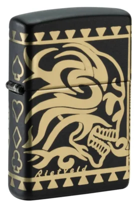Rietveld Tribal Skull Design