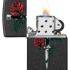 Rose Dagger Tattoo Design