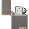 Rustic Bronze Zippo Logo