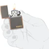 Rustic Bronze Zippo Logo
