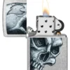Skull and Flame Design