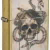 Skull and Snake Bones Design
