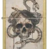 Skull and Snake Bones Design