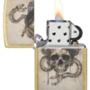 Skull and Snake Bones Design